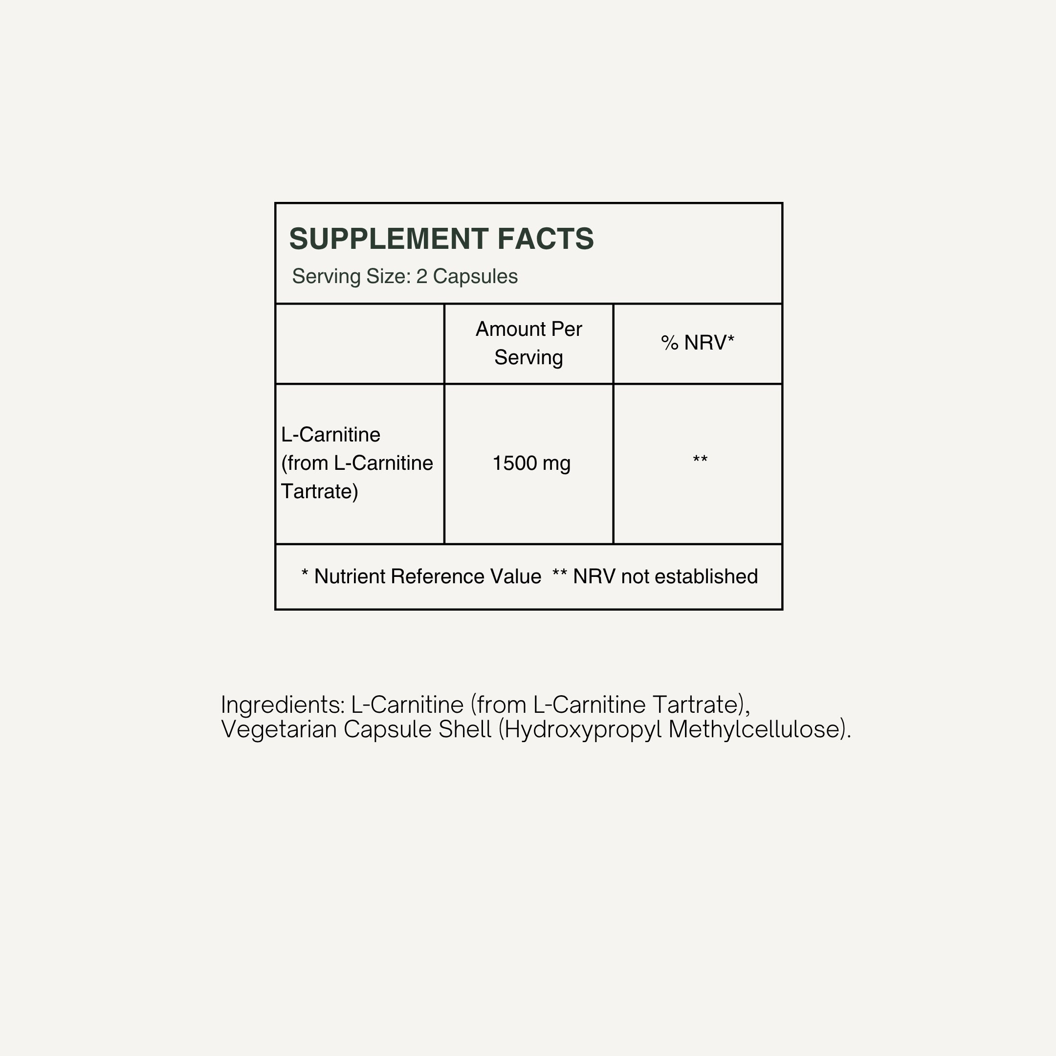 L-Carnitine L-Tartrate