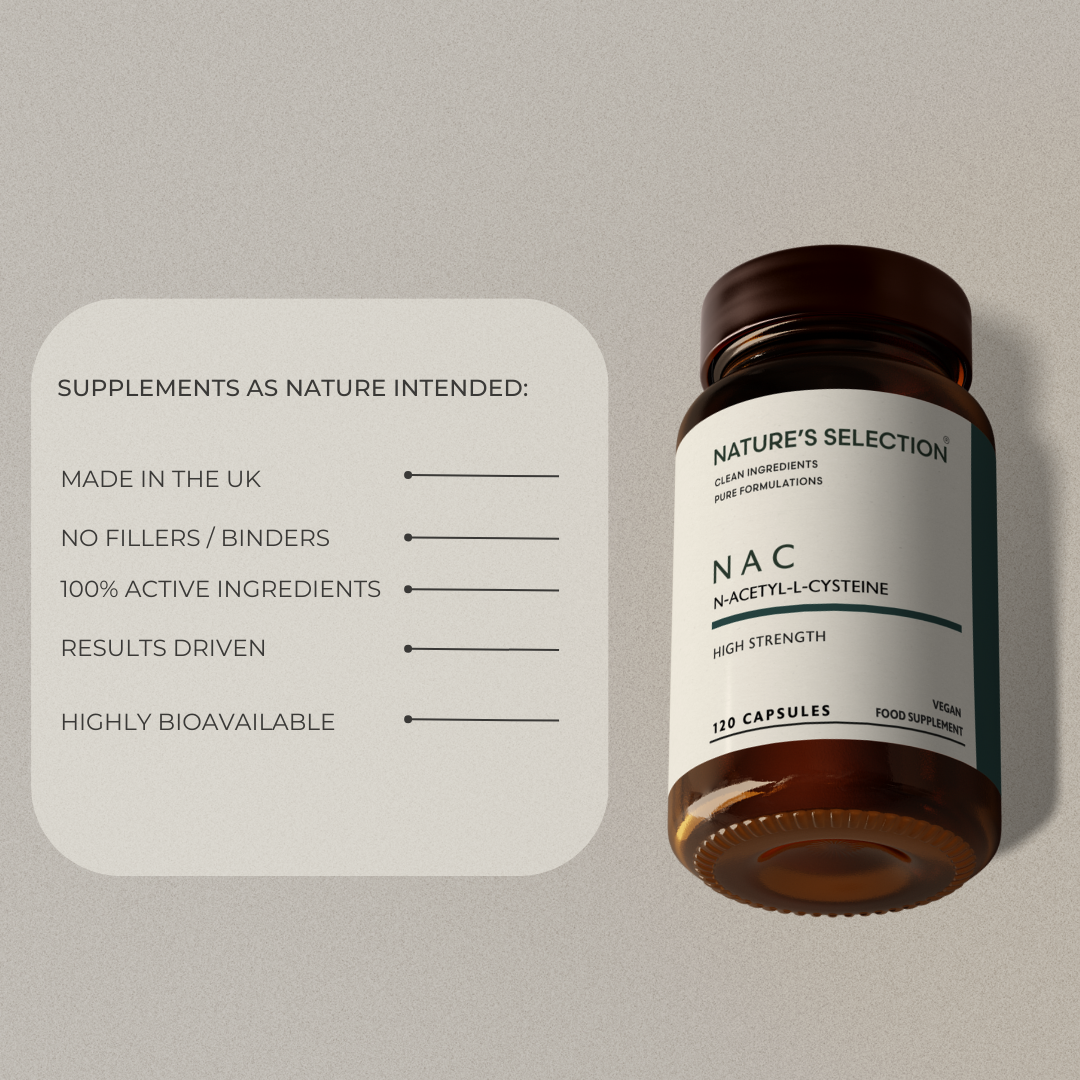 NAC N-Acetyl-Cysteine Capsules