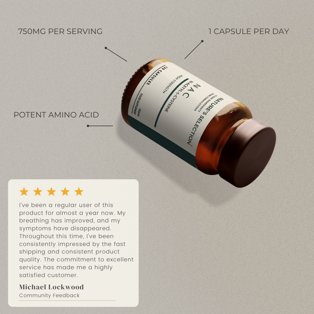 NAC N-Acetyl-Cysteine Capsules