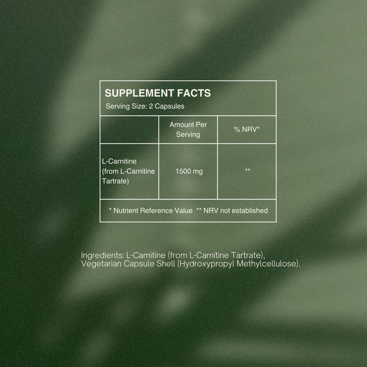 L-Carnitine L-Tartrate