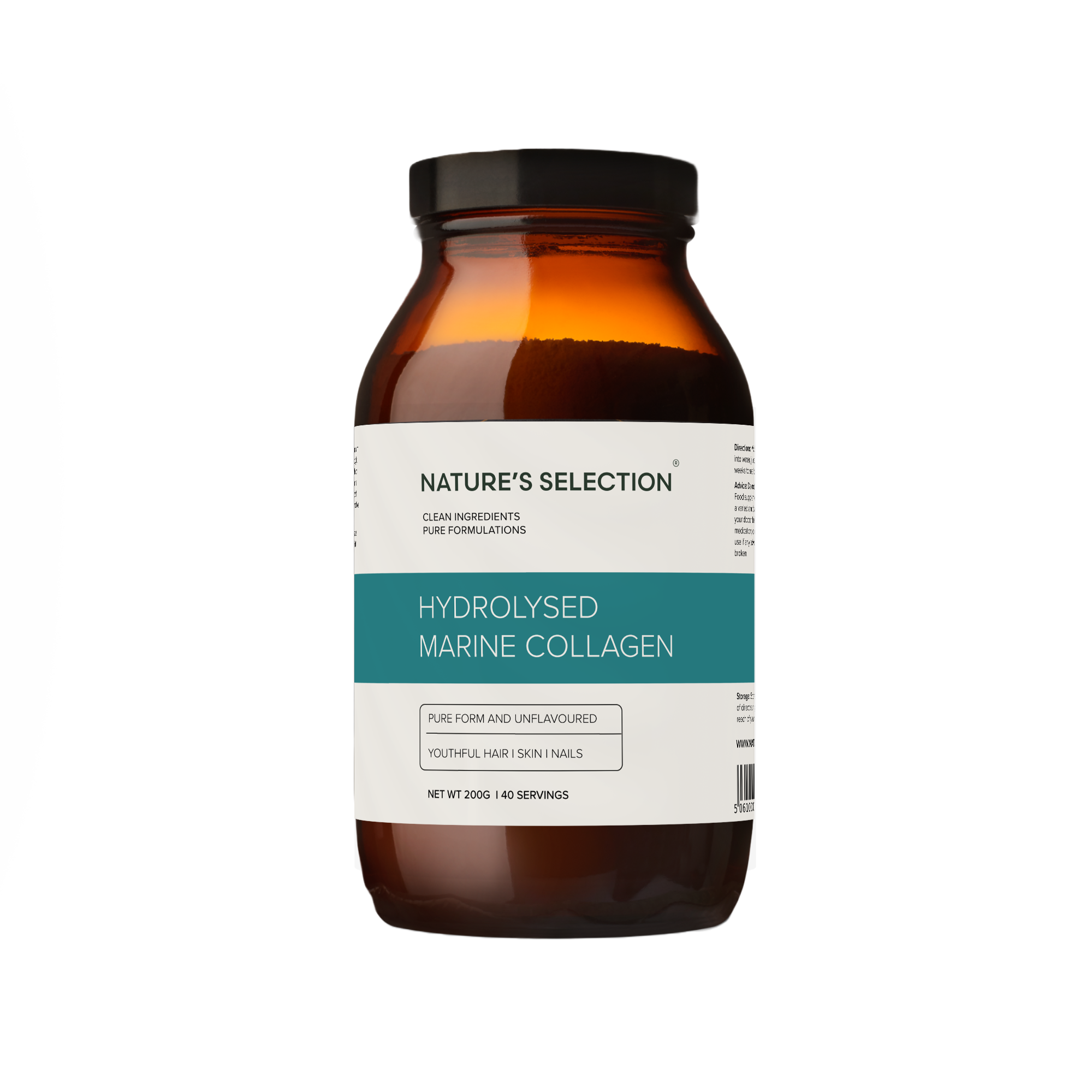 Pure Hydrolysed Marine Collagen Peptides Powder