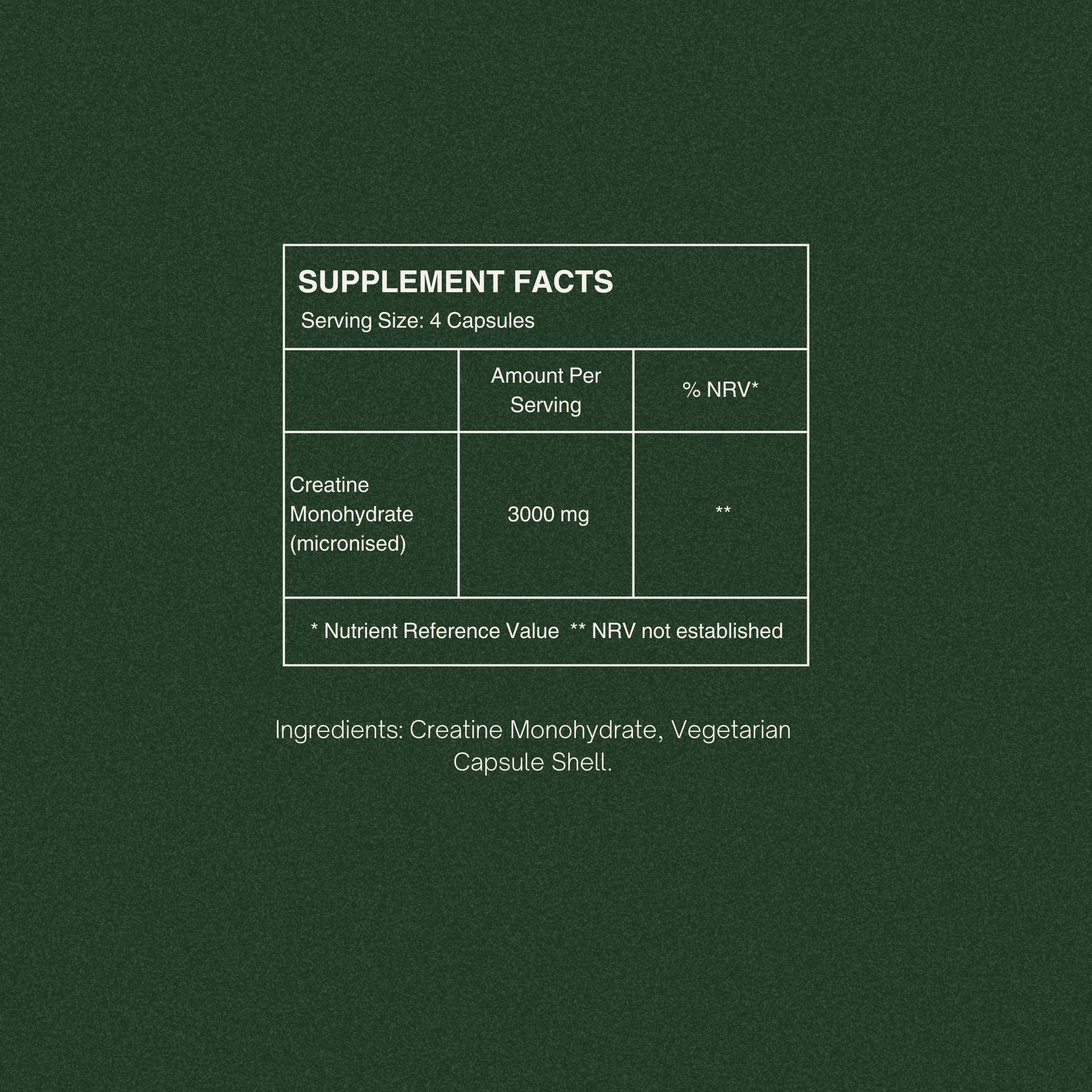 Creatine Monohydrate