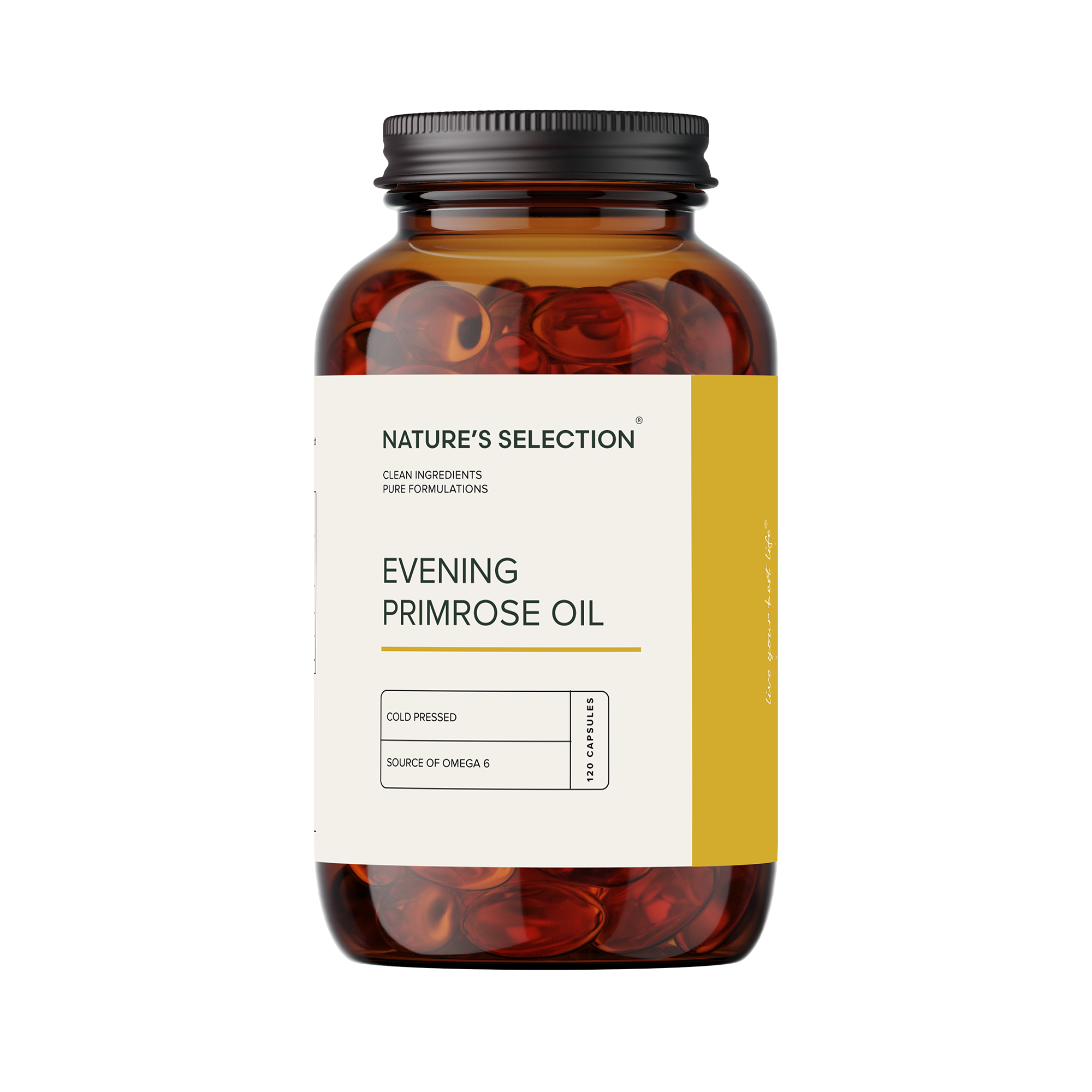 Evening Primrose Oil 1000mg - Pure Cold Pressed