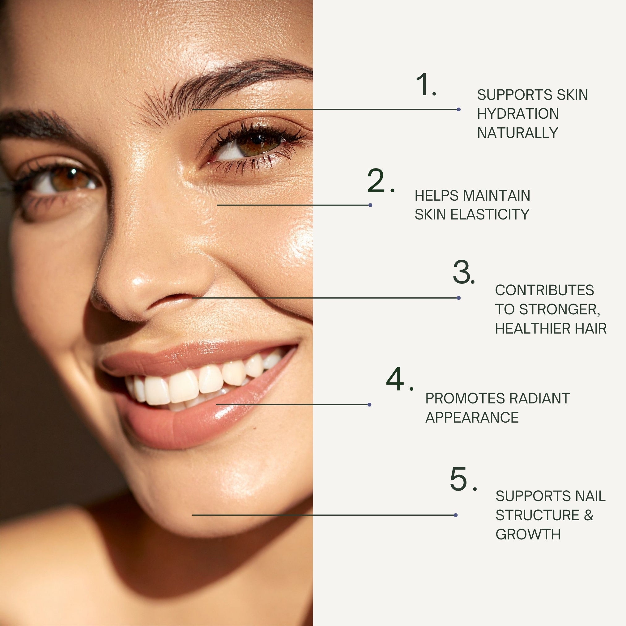 Pure Hydrolysed Marine Collagen Peptides Powder