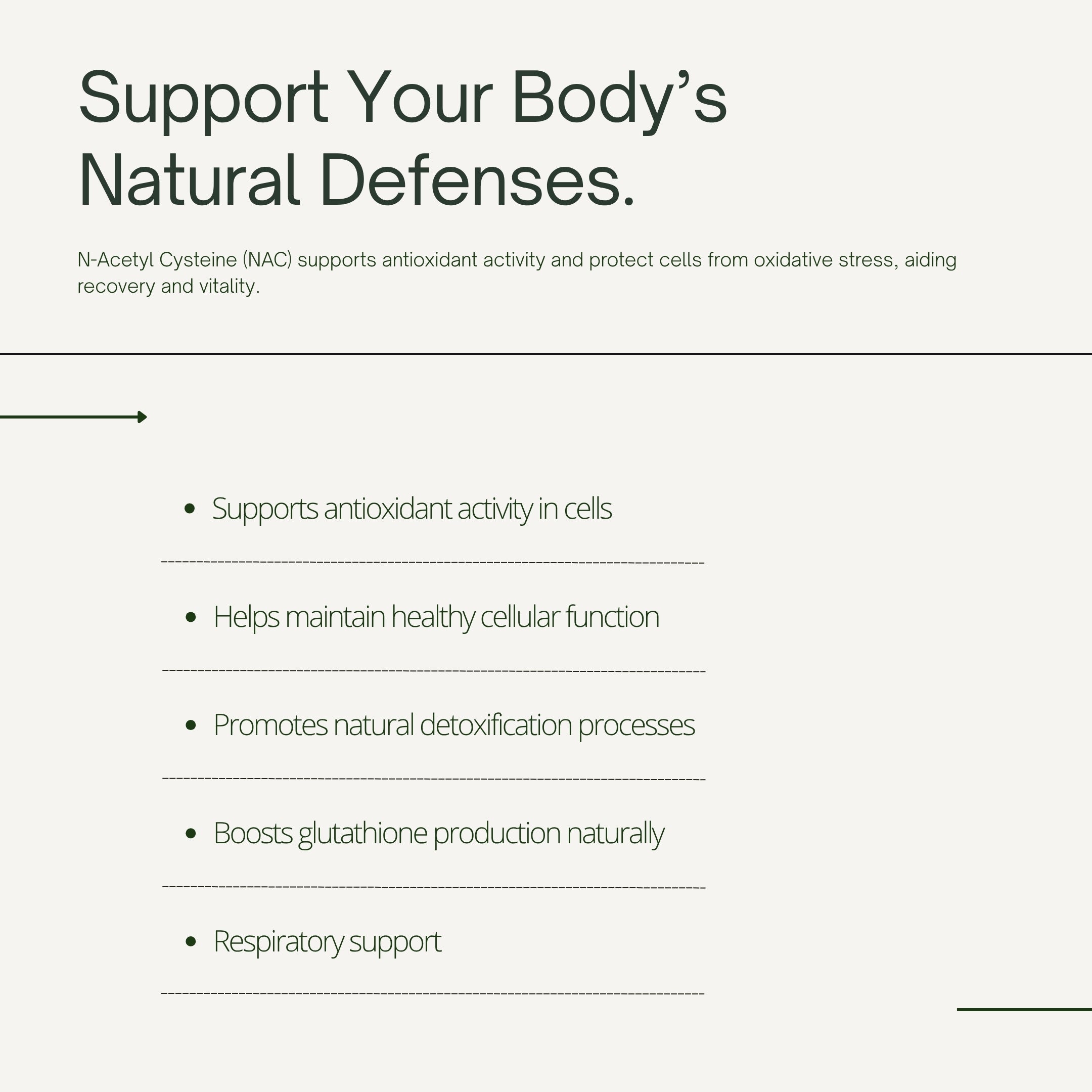 NAC N-Acetyl-Cysteine