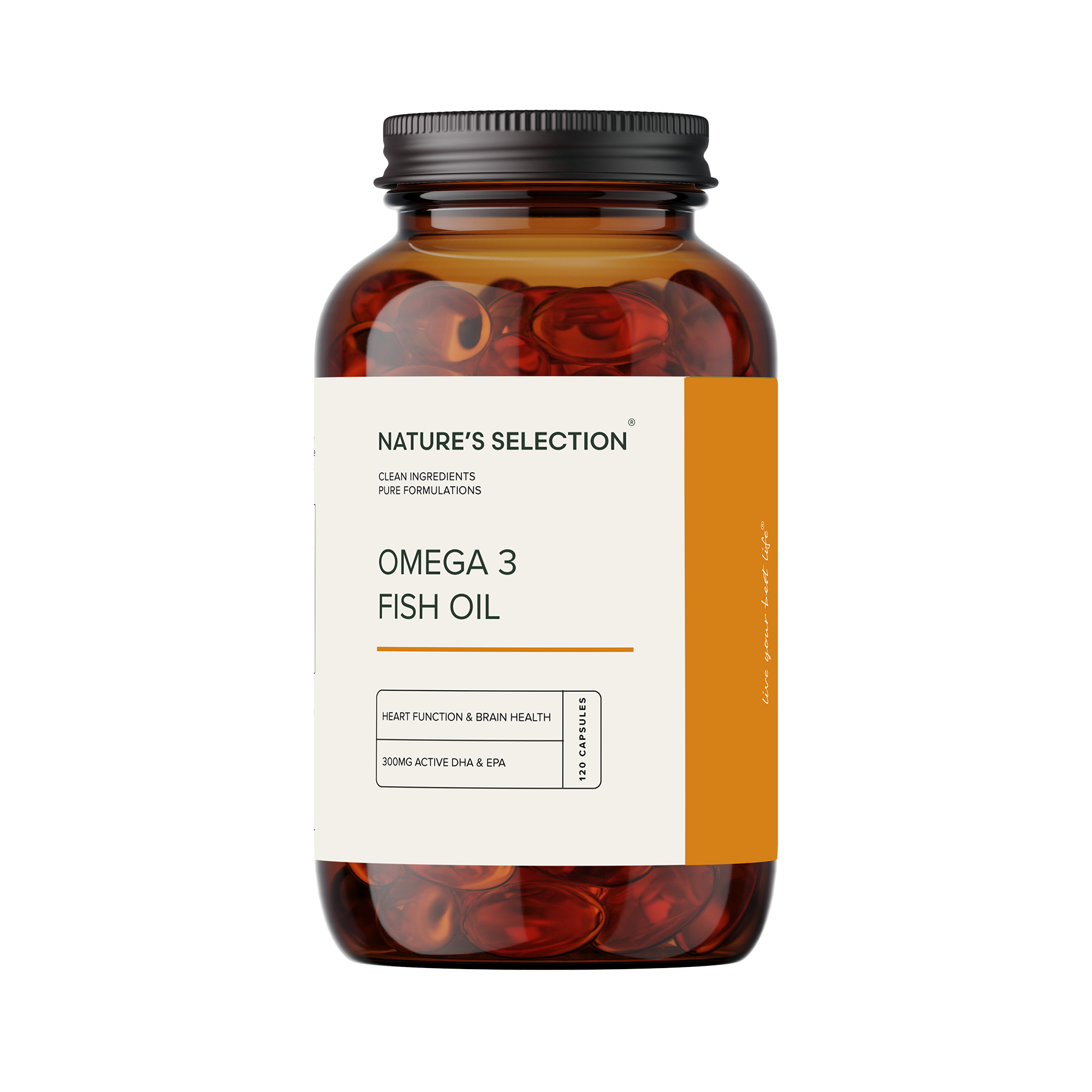 Omega 3 Fish Oil 1000mg - Triglyceride Form