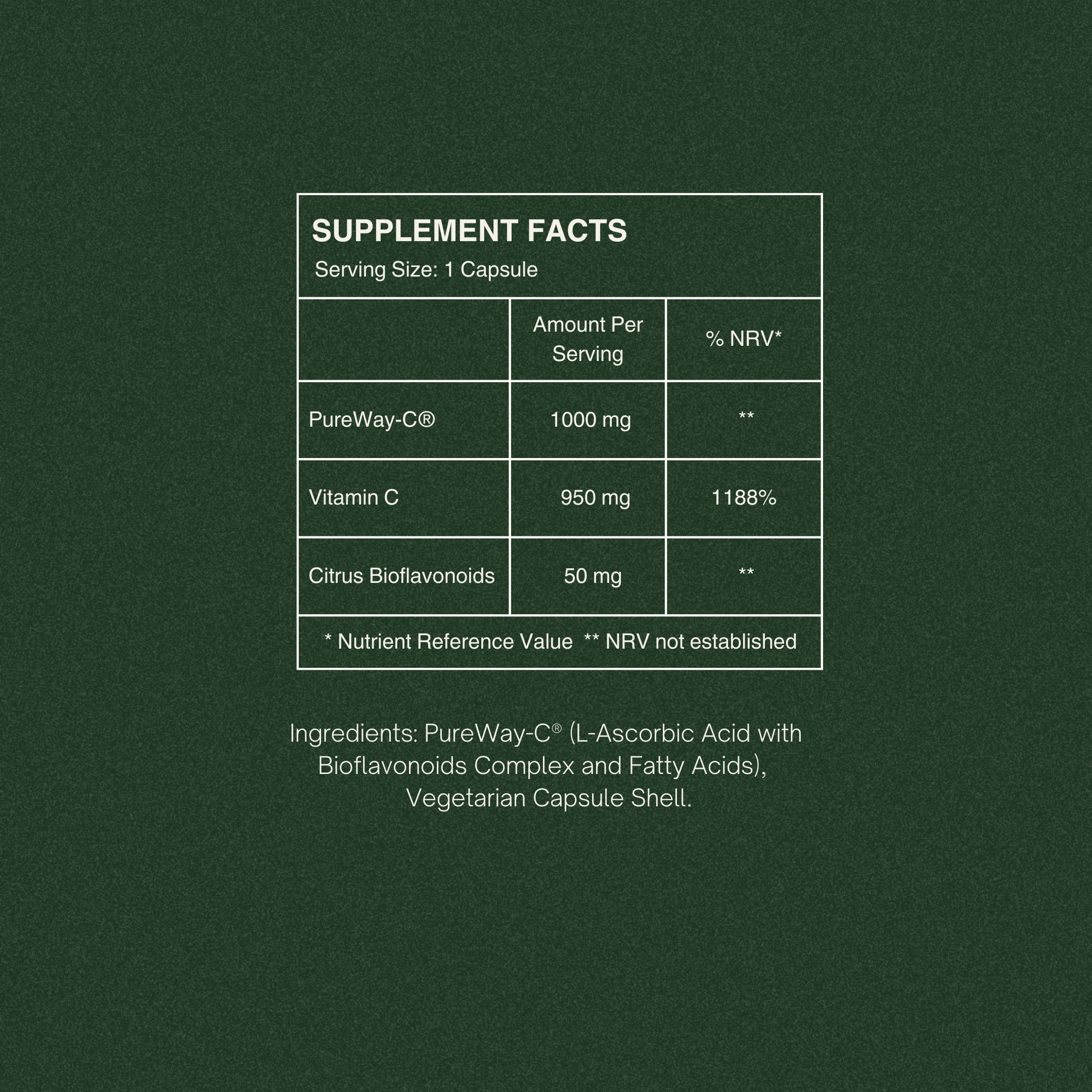 Vitamin C + Bioflavonoids (PureWay-C®)