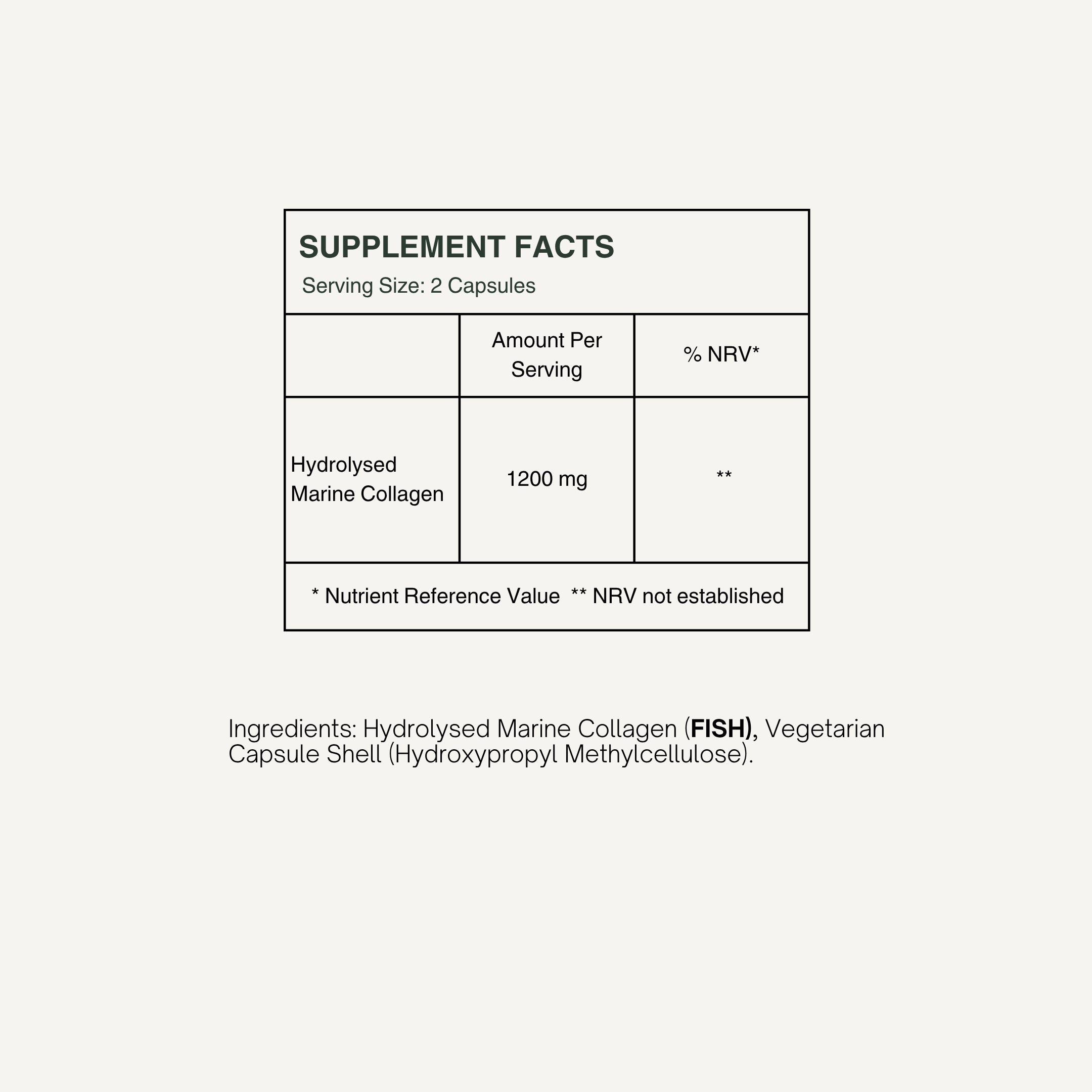 Pure Hydrolysed Marine Collagen