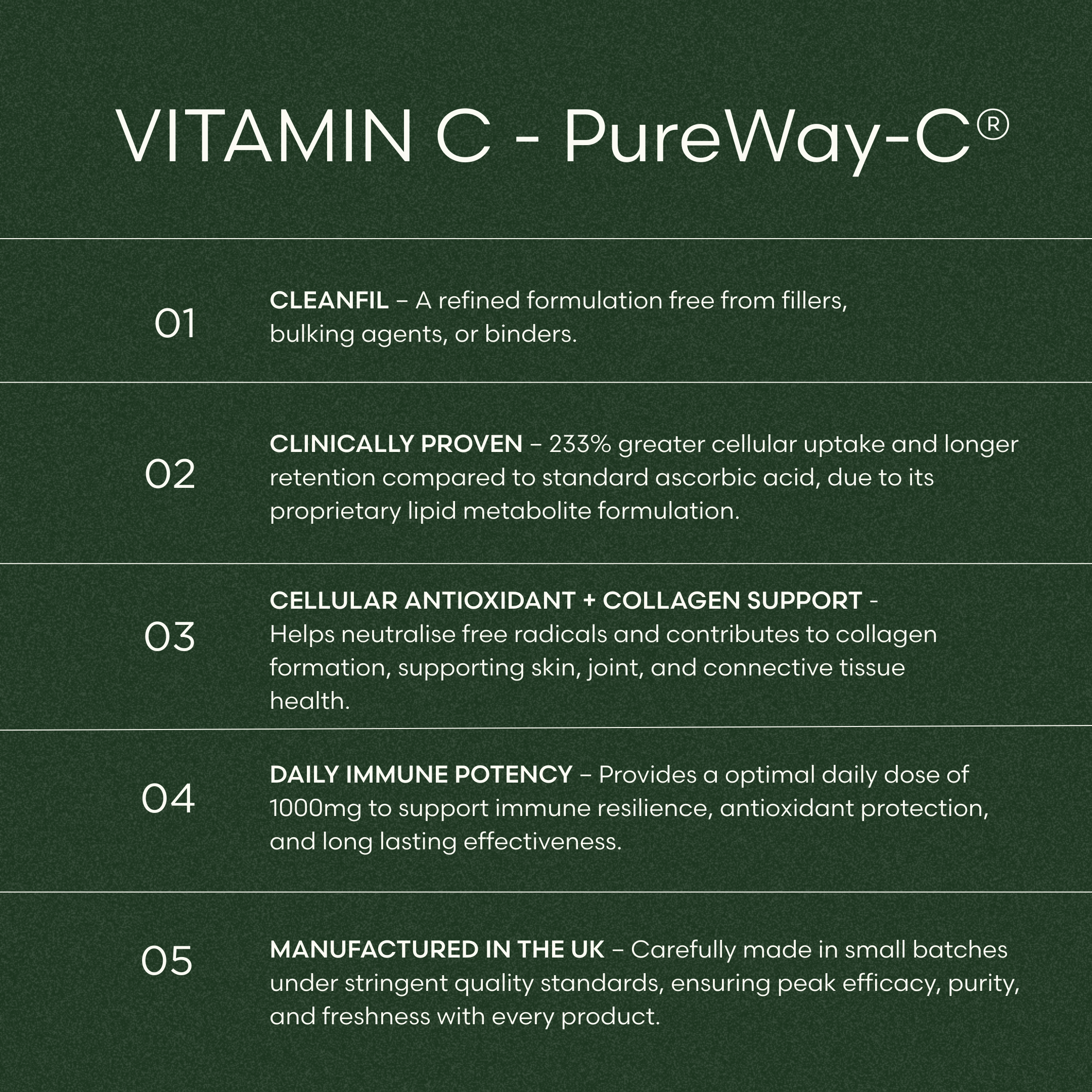 Vitamin C + Bioflavonoids (PureWay-C®)